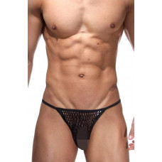 Мужские стринги из эластичной крупной сетки Мужские стринги из эластичной крупной сетки