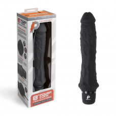 Черный вибратор-реалистик 8 Girthy Realistic Vibrator - 24,5 см. Черный вибратор-реалистик 8 Girthy Realistic Vibrator - 24,5 см.