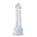 Прозрачный фаллоимитатор 7 Cock with Balls - 20,3 см. Прозрачный фаллоимитатор 7 Cock with Balls - 20,3 см.
