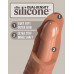 Кофейный фаллоимитатор 8 Silicone Dual Density Cock - 22,8 см. Кофейный фаллоимитатор 8 Silicone Dual Density Cock - 22,8 см.