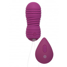 Фиолетовые вагинальные виброшарики с пультом ДУ Ray - 8,3 см. Фиолетовые вагинальные виброшарики с пультом ДУ Ray - 8,3 см.