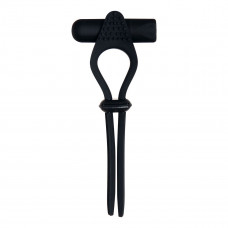 Черное эрекционное лассо с вибропулей Black Tie Affair Черное эрекционное лассо с вибропулей Black Tie Affair