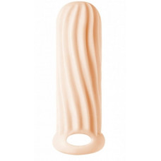 Телесный фаллоудлинитель Homme Wide - 13 см. Телесный фаллоудлинитель Homme Wide - 13 см.