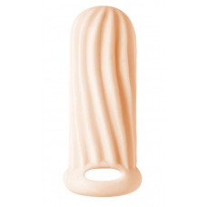 Телесный фаллоудлинитель Homme Wide - 11 см. Телесный фаллоудлинитель Homme Wide - 11 см.