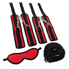 Красно-черный бондажный набор Anonymo Красно-черный бондажный набор Anonymo