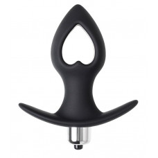 Черная анальная вибровтулка Cordis S - 10,5 см. Черная анальная вибровтулка Cordis S - 10,5 см.