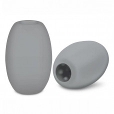 Серый двусторонний мастурбатор MINI BUBBLE Серый двусторонний мастурбатор MINI BUBBLE