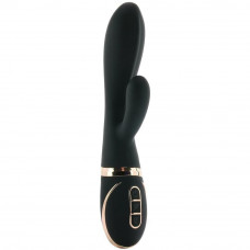 Черный вибратор-кролик Dual Stim Rabbit Vibrator Черный вибратор-кролик Dual Stim Rabbit Vibrator