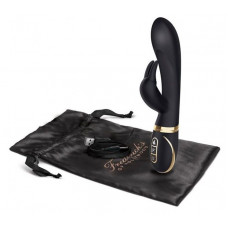 Черный вибратор-кролик с эффектом нагрева Warming Rabbit Vibrator Черный вибратор-кролик с эффектом нагрева Warming Rabbit Vibrator