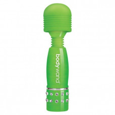 Светящийся в темноте жезловый мини-вибратор с кристаллами Mini Massager Glow In The Dark Светящийся в темноте жезловый мини-вибратор с кристаллами Mini Massager Glow In The Dark