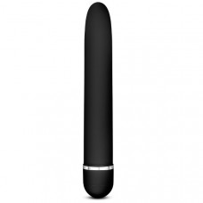 Черный классический вибратор Luxuriate - 17,8 см. Черный классический вибратор Luxuriate - 17,8 см.