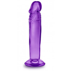 Фиолетовый анальный фаллоимитатор Sweet N Small 6 Inch Dildo With Suction Cup - 16,5 см. Фиолетовый анальный фаллоимитатор Sweet N Small 6 Inch Dildo With Suction Cup - 16,5 см.