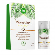Возбуждающий гель с ароматом кокоса Vibration Coconut - 15 мл. Возбуждающий гель с ароматом кокоса Vibration Coconut - 15 мл.