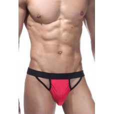 Эффектные двухцветные мужские трусы-стринги Эффектные двухцветные мужские трусы-стринги