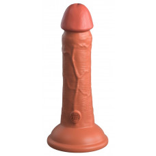Фаллоимитатор цвета карамели 6 Vibrating Silicone Dual Density Cock - 17,8 см. Фаллоимитатор цвета карамели 6 Vibrating Silicone Dual Density Cock - 17,8 см.