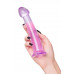 Фиолетовый фаллоимитатор Jelly Dildo M - 18 см. Фиолетовый фаллоимитатор Jelly Dildo M - 18 см.