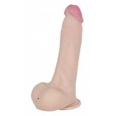 Телесный вибратор-реалистик NEOSKINUM - 22 см. Телесный вибратор-реалистик NEOSKINUM - 22 см.