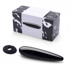 Массажер Le Wand Crystal Wand из черного обсидиана Массажер Le Wand Crystal Wand из черного обсидиана