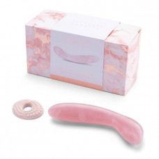 Массажер для G-точки Le Wand Crystal G-Wand из розового кварца Массажер для G-точки Le Wand Crystal G-Wand из розового кварца