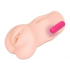 Телесный вибромастурбатор-вагина Dream Auto Телесный вибромастурбатор-вагина Dream Auto