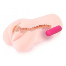 Телесный вибромастурбатор-вагина Sandara Auto Телесный вибромастурбатор-вагина Sandara Auto