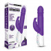 Фиолетовый пульсирующий вибромассажер G-Spot Thrusting Rabbit - 24 см. Фиолетовый пульсирующий вибромассажер G-Spot Thrusting Rabbit - 24 см.