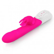 Розовый вибромассажер с клиторальной стимуляцией Clitoral Suction Rabbit - 24,5 см. Розовый вибромассажер с клиторальной стимуляцией Clitoral Suction Rabbit - 24,5 см.