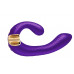 Фиолетовый гибкий вибростимулятор MIYO с двумя моторами - 18,5 см. Фиолетовый гибкий вибростимулятор MIYO с двумя моторами - 18,5 см.