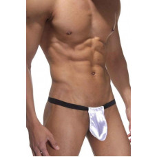 Открытые мужские трусы с белым гульфиком Открытые мужские трусы с белым гульфиком