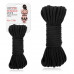 Черная хлопковая веревка для связывания Bondage Rope - 10 м. Черная хлопковая веревка для связывания Bondage Rope - 10 м.