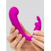 Лиловый вибратор Mini G-Spot Curve Vibe с клиторальным зайчиком Лиловый вибратор Mini G-Spot Curve Vibe с клиторальным зайчиком