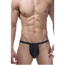 Мужские трусы-стринги с кружевом Мужские трусы-стринги с кружевом