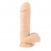 Реалистичный фаллоимитатор Strong Man с мошонкой - 16 см. Реалистичный фаллоимитатор Strong Man с мошонкой - 16 см.