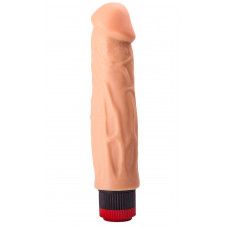 Гелевый вибратор с чётко прорисованной головкой - 18,5 см. Гелевый вибратор с чётко прорисованной головкой - 18,5 см.