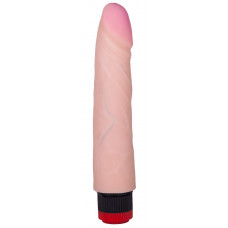 Вибратор с большой розовой головкой ART-Style №1 - 22 см. Вибратор с большой розовой головкой ART-Style №1 - 22 см.