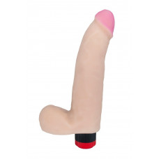 Реалистичный вибратор из неоскин - 23,2 см. Реалистичный вибратор из неоскин - 23,2 см.