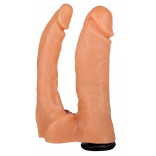 Двойная насадка для страпона Харнесс - 15,5 см. Двойная насадка для страпона Харнесс - 15,5 см.