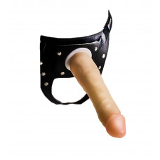 Телесная насадка-фаллос на трусиках с плугом - 16,5 см. Телесная насадка-фаллос на трусиках с плугом - 16,5 см.