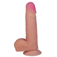 Реалистичный дилдо на присоске ART-Style №28 - 19 см. Реалистичный дилдо на присоске ART-Style №28 - 19 см.