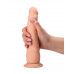 Гелевый реалистик без вибрации на присоске - 21,5 см. Гелевый реалистик без вибрации на присоске - 21,5 см.