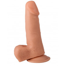 Гелевый фаллоимитатор-реалистик на присоске - 16,8 см. Гелевый фаллоимитатор-реалистик на присоске - 16,8 см.