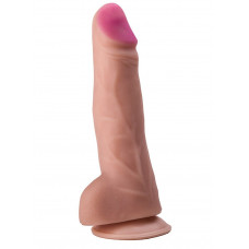 Телесный стимулятор-фаллос - 20,5 см. Телесный стимулятор-фаллос - 20,5 см.