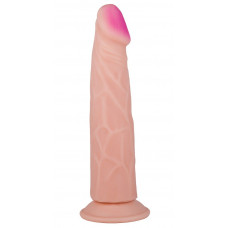 Нежный фаллоимитатор на присоске - 20,5 см. Нежный фаллоимитатор на присоске - 20,5 см.