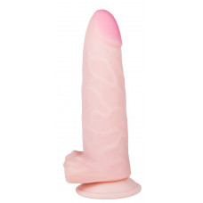 Реалистичный неоскин-фаллоимитатор - 18,5 см. Реалистичный неоскин-фаллоимитатор - 18,5 см.