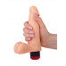 Реалистичный вибромассажёр из геля - 16,5 см. Реалистичный вибромассажёр из геля - 16,5 см.