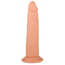 Податливый фаллоимитатор на присоске - 16,5 см. Податливый фаллоимитатор на присоске - 16,5 см.