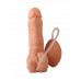 Фаллоимитатор-реалистик на присоске с грушей - 16,5 см. Фаллоимитатор-реалистик на присоске с грушей - 16,5 см.