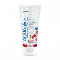 Гель-лубрикант на водной основе AQUAglide с ароматом вишни - 100 мл. Гель-лубрикант на водной основе AQUAglide с ароматом вишни - 100 мл.