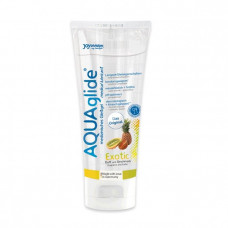 Гель-лубрикант на водной основе AQUAglide с ароматом экзотических фруктов - 100 мл. Гель-лубрикант на водной основе AQUAglide с ароматом экзотических фруктов - 100 мл.