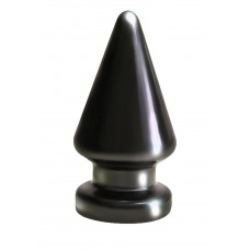 Чёрный плаг-массажёр MAGNUM для анальной стимуляции - 18 см. Чёрный плаг-массажёр MAGNUM для анальной стимуляции - 18 см.